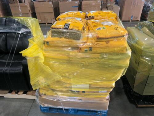 Pallet of jasmine 25 pound bags of rice
