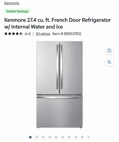 Kenmore refrigerator