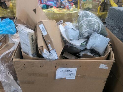 Flooring, dumpster in a bag, blanket, pillow, toilet seat, compressed furniture, no soliciting signs, & More