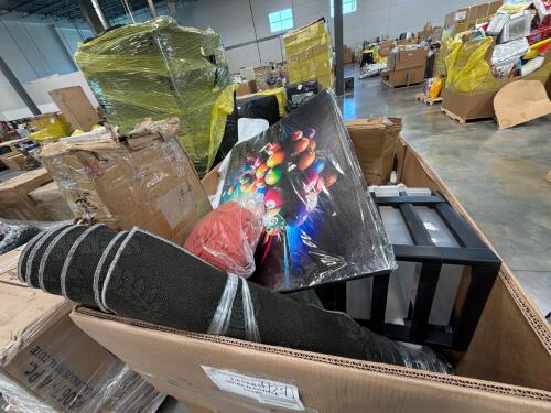 Big game guardian XLT ladder stand, towels, plastic organizer, vera Bradley, vacuum out of box, paint marker, resident pillow King and more