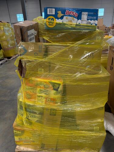 paper towels, toilet paper, welcome Matt, ruffles chips, and more