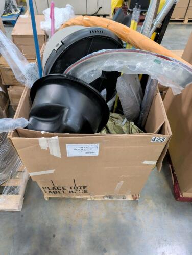 weight bars, coal shovel, Adidas soccer bowl, Post hole digger shovel, Dolly, dog House, NRS oar and more