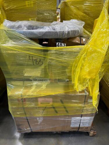 dining chairs and round dining table and abbyson box 1 of 3 sofa)