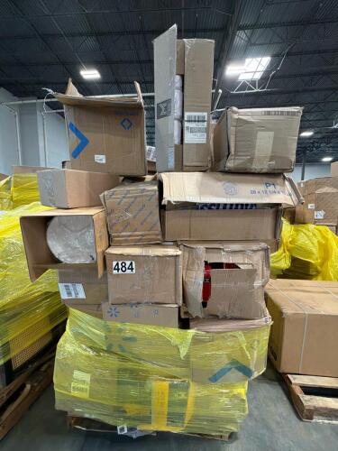 Big box store in a box, plastic forks, Powerade, plastic plates, all detergent, dryer sheets, mop bucket, and so much more