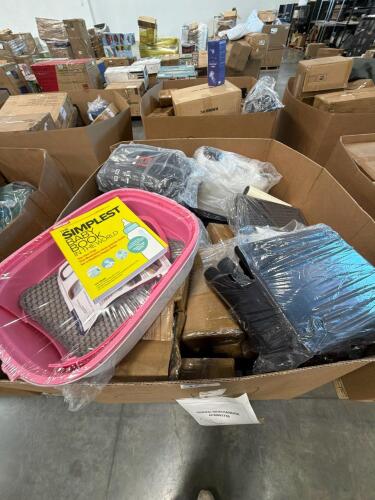 Kitty litter box, camp table, water PIK, water container, camp table, & More