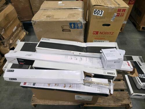 Delta shower rods, NORITZ always hot hot water heater, ELKAY