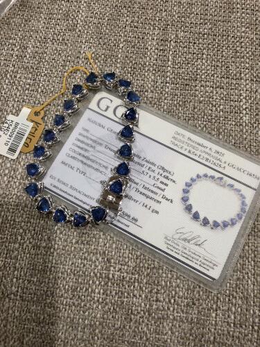 tanzanite sterling silver ring