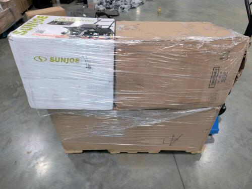 Son Joe Tiller, Crown Shade's canopy, mattress, deck tiles, & More