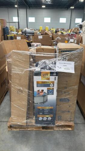 bestway steel promax pool, funsicle 15 ft pool, 2-in cordless faux wood blinds, Disney Junior Mini playhouse