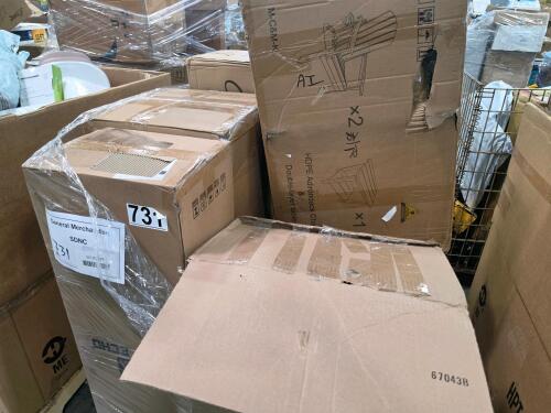 Ask Echo golf bag, Need to comfort mattress, Adirondack chair, Hunter lighting, & More