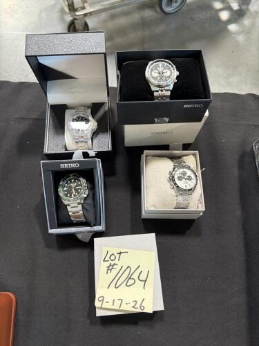 4- seiko watches