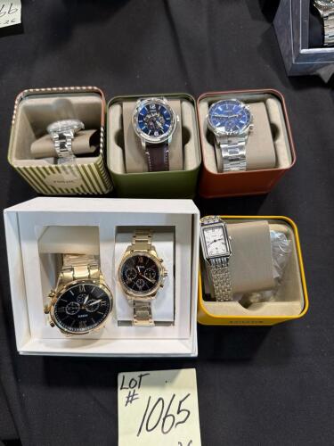5 fossil watches