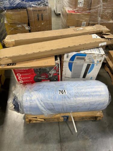 Gas pressure washer, mattress, air conditioner unit, & More