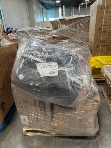 Beanbag, Coleman cooler, rug, storage totes,& More