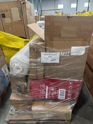 Intex handheld vacuum, activity pool, office chair, AC unit, rolled mattress, appetizer trays, and more