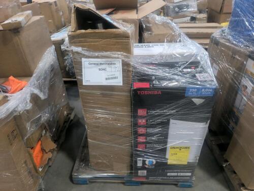 Summit microwave, Toshiba portable ac, exhaust, garvee, chair folding bahama, chair, and more