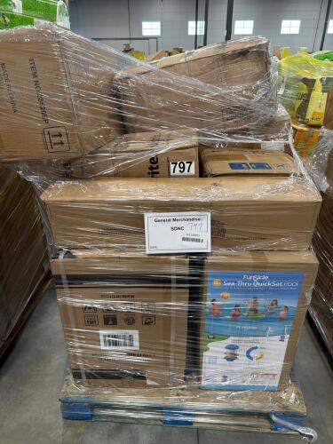 FUNSICLE swimming pool, another swimming pool, freezer, INTEX vacuum cleaner, hedge trimmer, lithium batteries