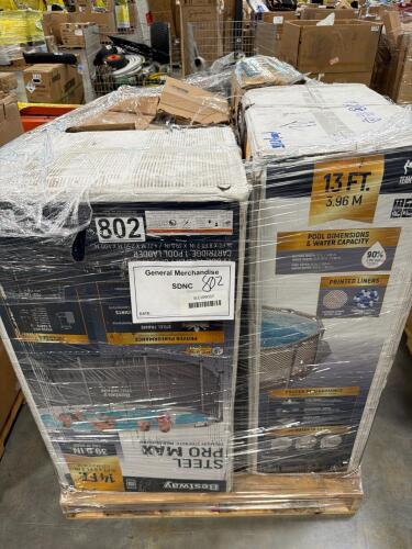 (2) bestway pools, bicycle