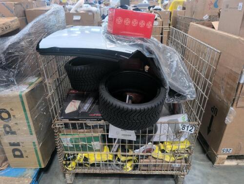 industrial and automotive, small tires, atbod gourmet pasta press attachments, condenser motor, straps, steel Target, and more