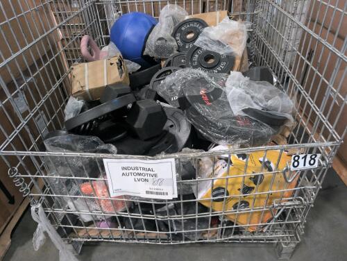 Bin of weights