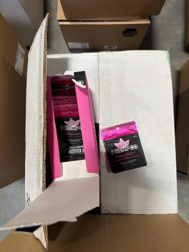 Box of 9 hemp co gummies