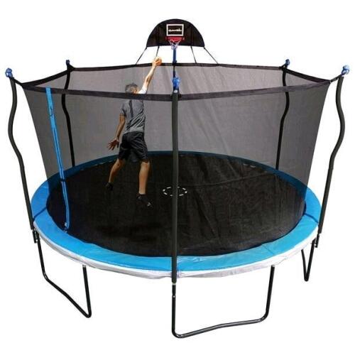 Miscellaneous trampoline and swimming pools boxes