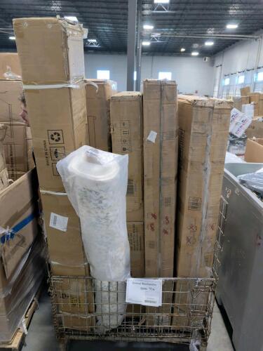 Couch, fabric, miscellaneous furniture