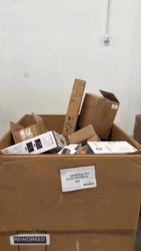 mega electronics, Bluetooth speakers, cameras, printers, iPad s, HP laserjet, portable charger, keyboards, and more