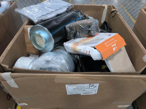 Cooking cartridge, large filter, bedding, plates, spirit of Halloween item, mood and energy enhancing light, small gift bags, & More