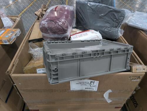 Crate, undergarments, elevate books, foam flooring, blinds, foil sheets, & More