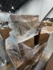 Cube organizer, Cooper lighting, miscellaneous furniture, plastic small pea tree style container containers, faux .flower wall, and more - 12