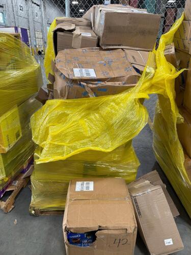 Big box store in boxes: Oreos, cookies, pure protein bars nutrian bars, nature Valley bars, power oatmeal, toilet paper, propel, detergent, and more
