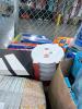 Big box store in a box: tide pods, toilet one, detergent, disposable gloves, plate cleaning supplies, hefty bags, facial tissue, Adidas clothing, food storage, & More - 8