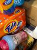 Big box store in a box: tide pods, toilet one, detergent, disposable gloves, plate cleaning supplies, hefty bags, facial tissue, Adidas clothing, food storage, & More - 11
