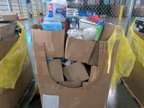 Big box store in a box: Charmin, foil sheets, Downey, Dan, Windex, scrubbing bubbles, cascade, snuggle, mouthwash, plates, Irish spring, Ziploc bags, clothing, and much more
