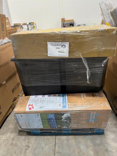 Swimming pool, camping chair coffee table, float box? And more