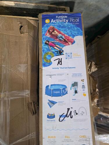 Mattress topper, filters, swimming pool, Polaris winch, plastic Mower shoots, & More