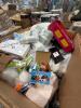 Carebear, doll, snack tray, pillows, tennis balls, BOELTER beer handles, tarp, books, & More - 9