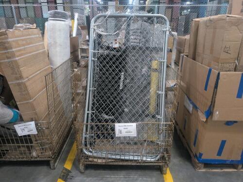 Real truck back rack , chain link fence, misc auto