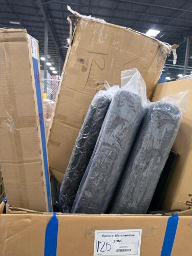 Slim channel kit, cushions, miscellaneous furniture