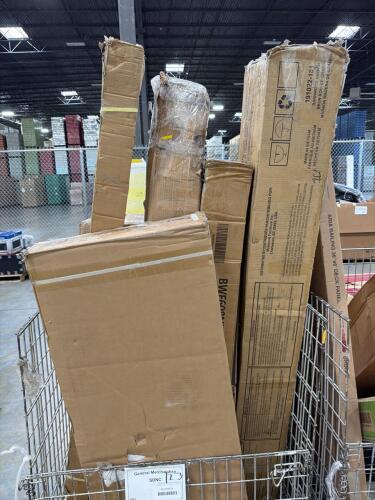 Bad, gorilla steel cart, miscellaneous furniture, & More