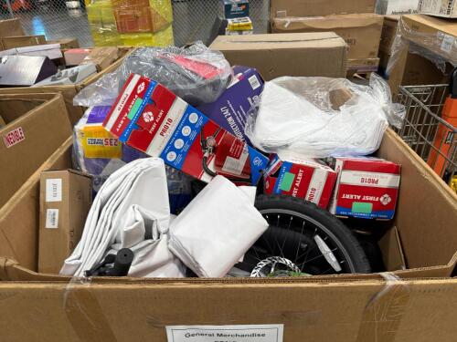 First alert fire extinguisher, bath tissue, Ozark trail kids bike, linens, Canon cartridge, PGO battery, black card revoked & More