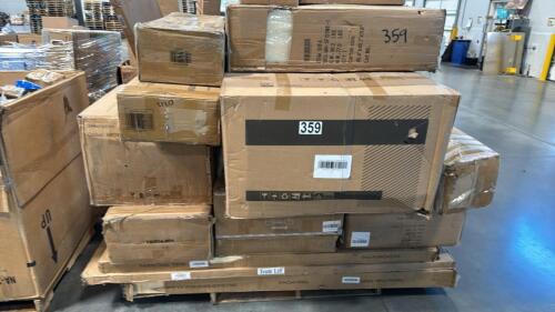 rolled mattress, parameter , air fryer and miscellaneous furniture