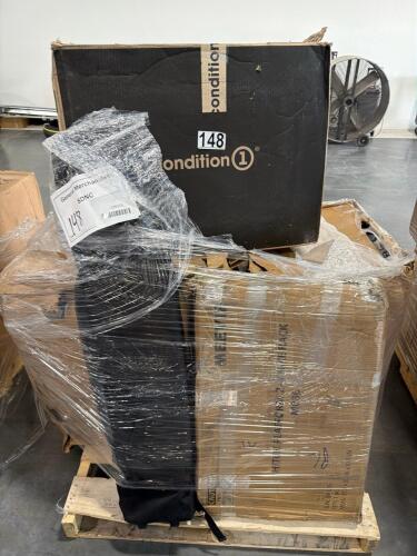 Condition one case, bike rack, canopy, absorb bags, and more