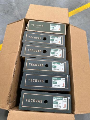6 pair of tecovas boots