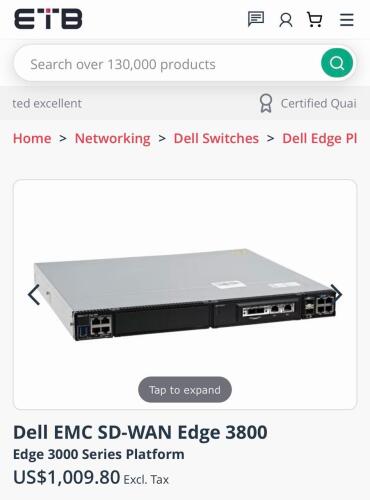 VMware edge 3800