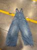 9- Free people ultralight beam good luck overalls size L - 2