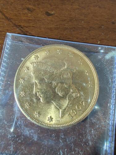 1907 $20 Liberty Gold Double Eagle