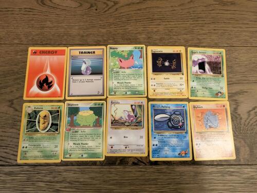 Pokemon hyper vintage/Retro 10 card pack, WOTC Vintage Cards including the base set