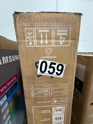 Lg 65" tv, missing box pieces condition unknown, not tested